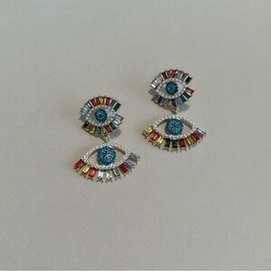 Evil eye earrings M686